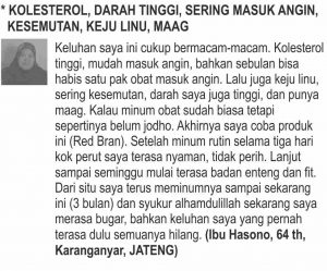 testimoni kolesterol